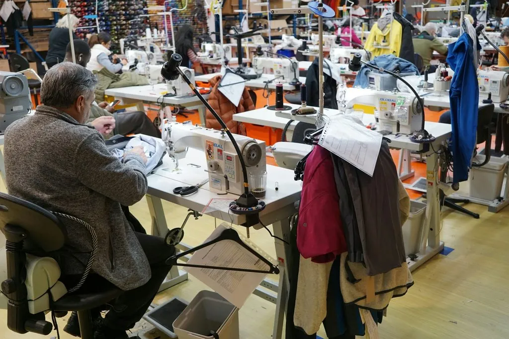 The INDOPAR floor — a LEED Platinum certified textile factory running GarmentFlow ERP